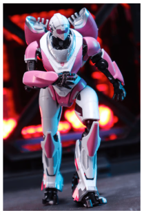 TRANSFORMERS: BUMBLEBEE - ARCEE MODEL KIT BY TRUMPETER